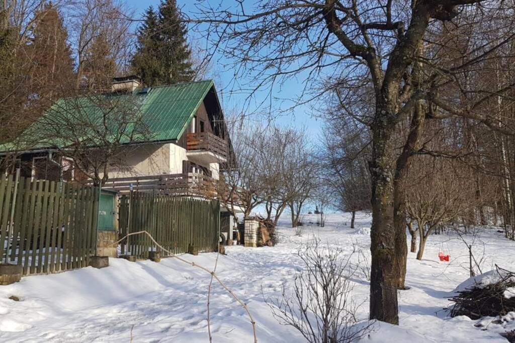 Chata Na Poskle U Lesa S Vyhledem Hutisko 외부 사진